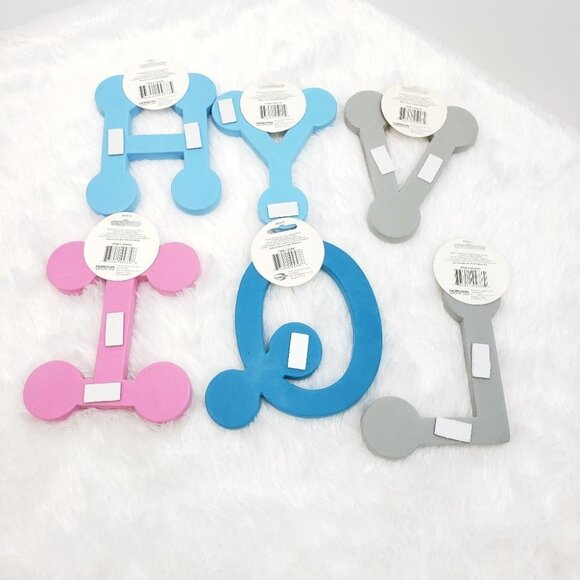 Glitter Bulletin Letters Numbers Bulk Lot Craft Foam Sparkle Blue Silver Gold - Picture 4 of 7